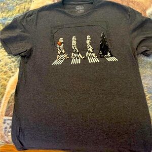 Star Wars Dark Gray T-Shirt with Stormtrooper Graphic